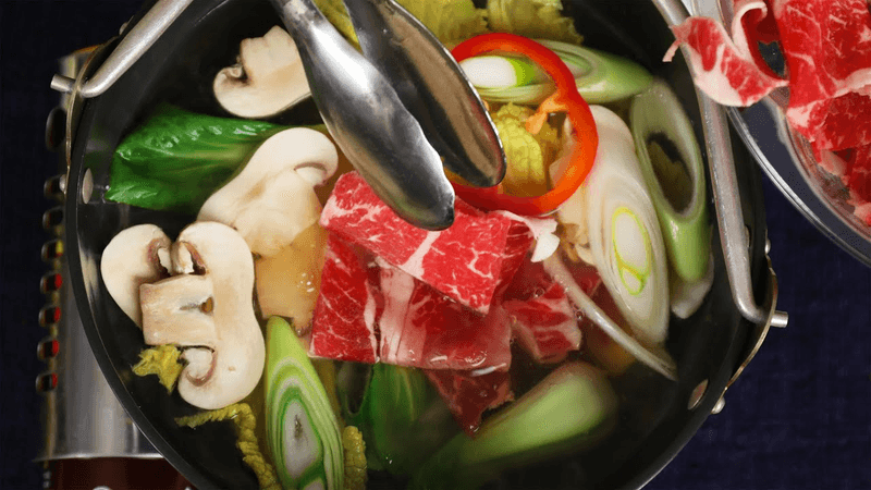 Korean-style shabu-shabu hot pot