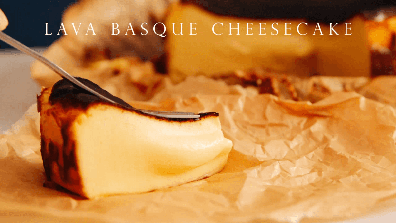 Lava Basque Cheesecake, Famous Japanese Shop's Recipe