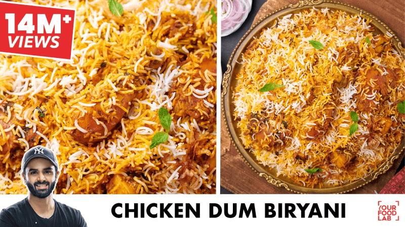 Chicken Dum Biryani Recipe | Delicious Chicken Dum Biryani | Chef Sanjyot Keer