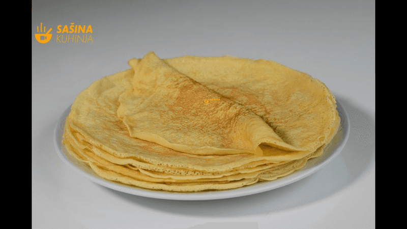 Crepes Recipe: Crepes That Always Work - Basic Recipe - Sašina's Kitchen