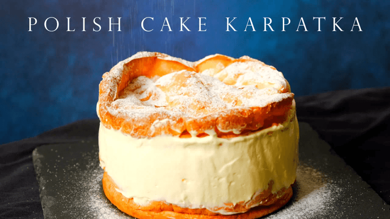 Cream-Filled Delight! Polish Cream Puff Cake - A Must-Eat for Christmas