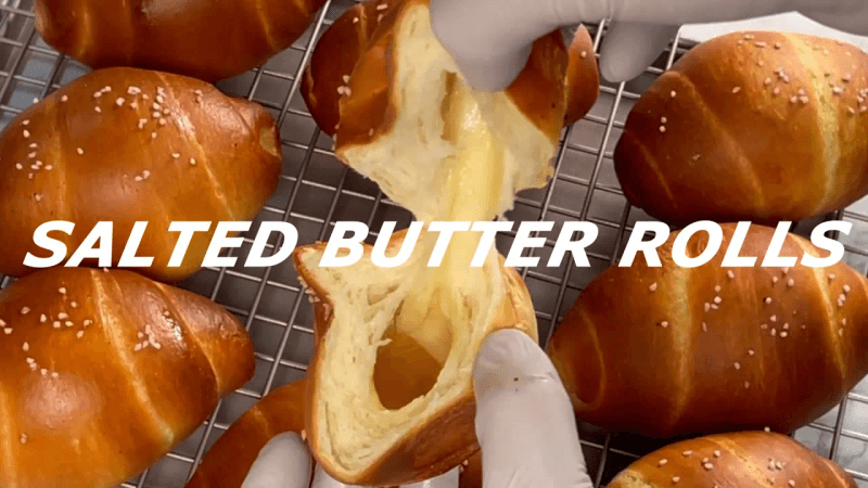 Salted Butter Rolls