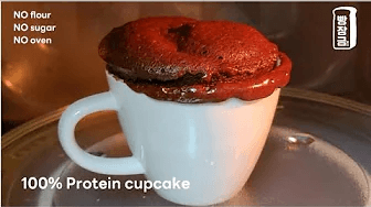 전자레인지 1분 30초 인생 다이어트 프로틴 빵 만들기 Thumbnail