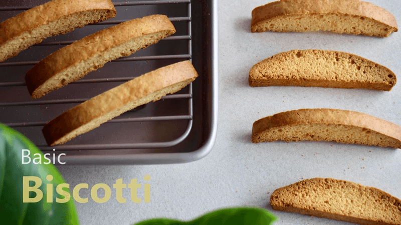 슬슬 섞어 5분 만에 준비 끝! 완전 기본 비스코티 레시피! 티푸드로 강추! 기본 비스코티 레시피 | 하다앳홈 Thumbnail