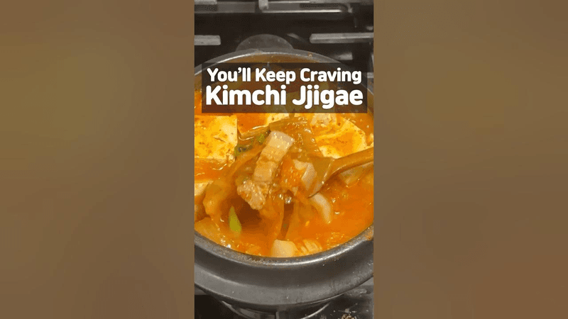 Want to cook Kimchi Stew Like Koreans? Try These 3 Easy Tips!💛#shorts Thumbnail
