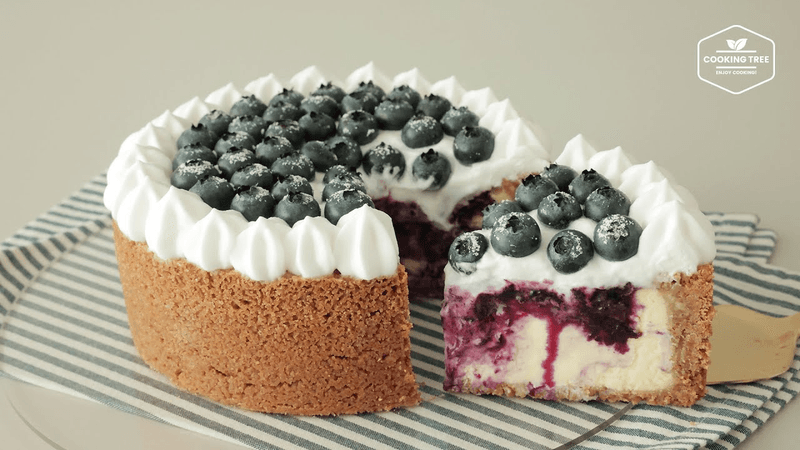 블루베리 베이크드 치즈케이크 Thumbnail
