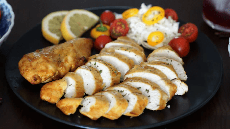 초간단 에어프라이어 닭가슴살 스테이크 Thumbnail