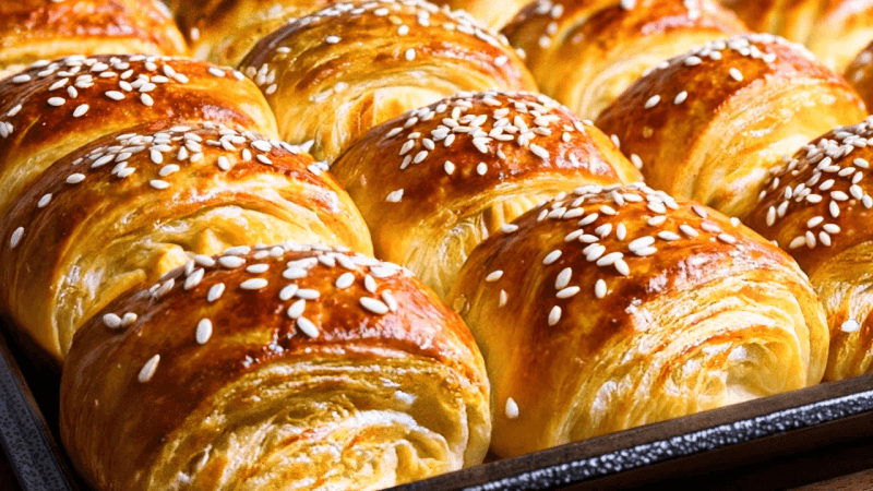 버터를 갈기만 하면! 이 비법은 늙은 제빵사에게 배웠습니다! 크루아상보다 맛있어요! Thumbnail