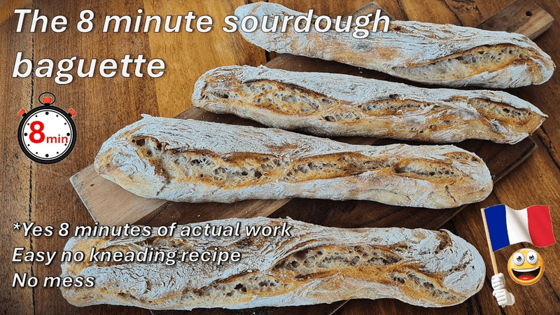 8분 사워도우 바게트 Thumbnail