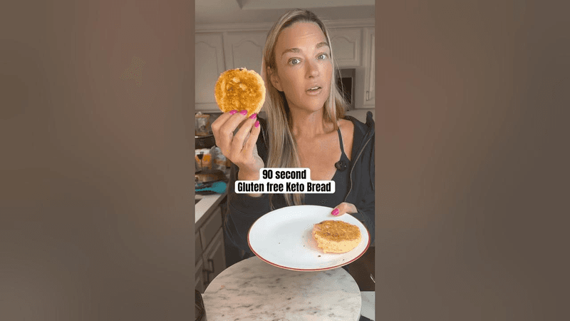 90초만에 만드는 글루텐프리 키토 빵 Thumbnail