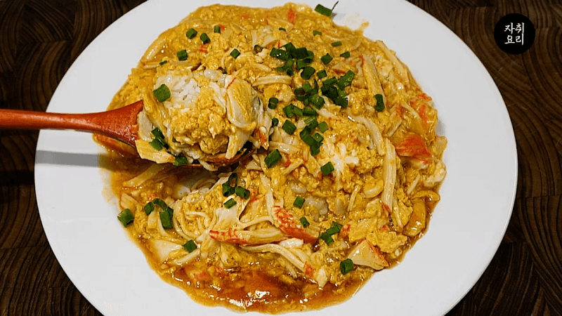 5분 초간단 게살계란덮밥 Thumbnail