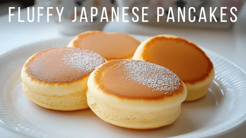 Fluffy Japanese Soufflé Pancakes Thumbnail