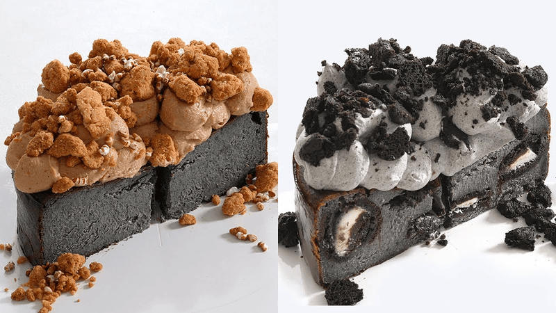 흑임자 바스크 치즈케이크 (오레오 & 피넛버터) Thumbnail