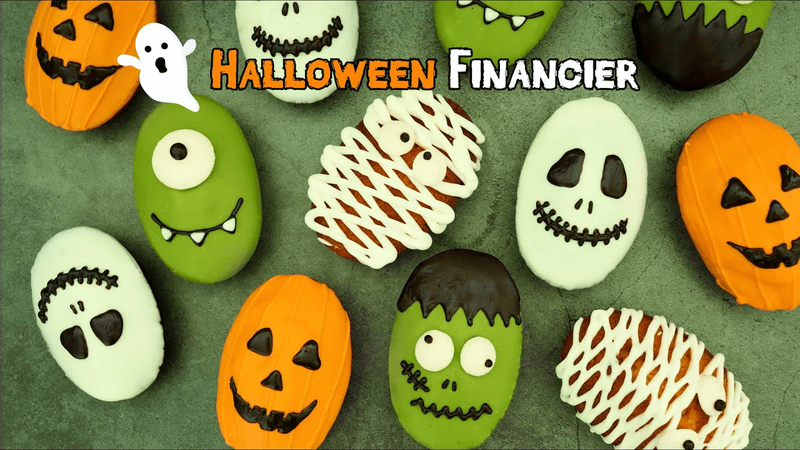 🎃 할로윈 베이킹 👻 한 가지 반죽으로 (황치즈, 말차, 초코) 세 가지 맛 휘낭시에 만들기 Thumbnail