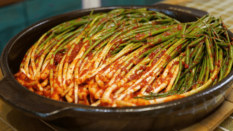 【쪽파김치 담그기】세상 간단한 최고의 쪽파김치 황금비율 레시피 Thumbnail