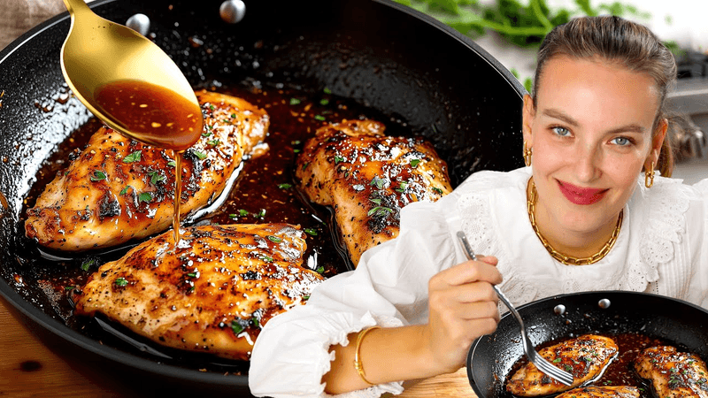 나는 이렇게 맛있는 닭가슴살을 먹어본 적이 없어! 매우 빠르고 쉬운 레시피 Thumbnail