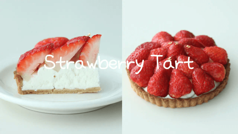 입안에서 사르르 녹는 딸기 치즈 타르트 Thumbnail