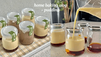 사르르 녹는 커스터드 푸딩 만들기 Thumbnail