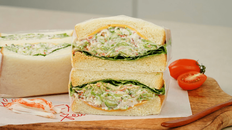 마요네즈 대신 이렇게! 꿀조합 크래미오이샌드위치 Thumbnail