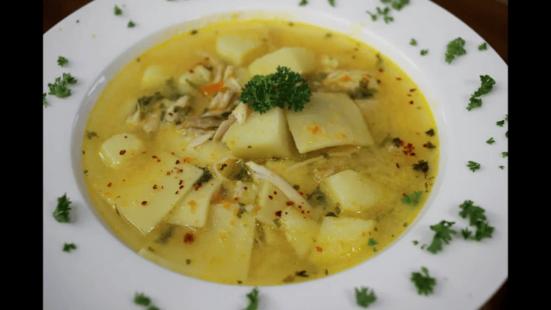 필레슈카 수파! 버터밀크를 넣은 불가리아식 치킨 누들 수프! Thumbnail