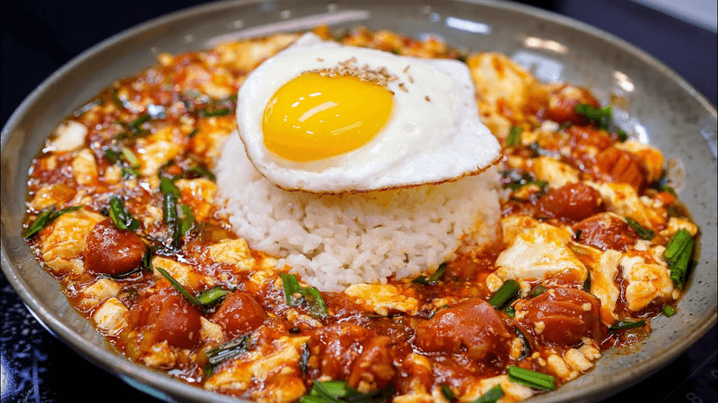 너무 부드럽고 촉촉해서 순식간에 입 속으로 사라지는[순두부덮밥] 레시피❤이건 절대 남길 수가 없습니다👍 Thumbnail