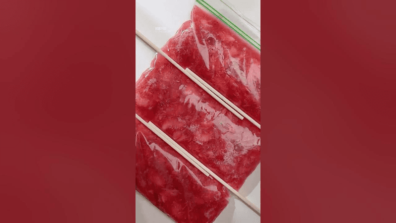 딸기철 끝, 제주도 사람들은 딸기 이렇게 얼려요🍓 #recipe Thumbnail