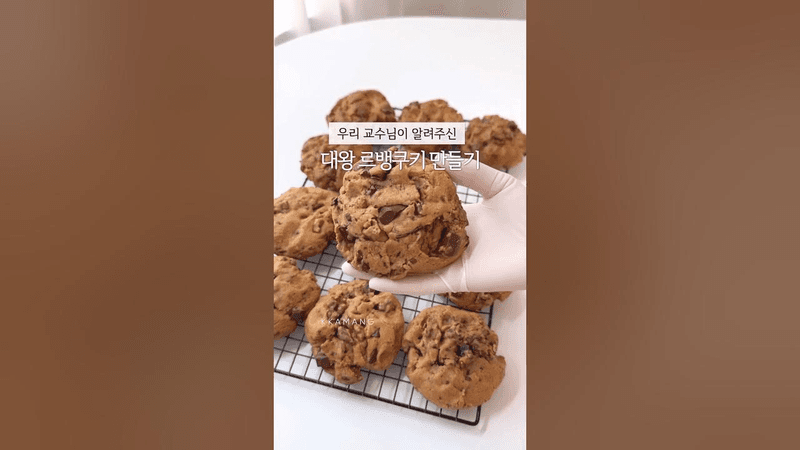 교수님이 알려주신 대왕 르뱅쿠키 Thumbnail