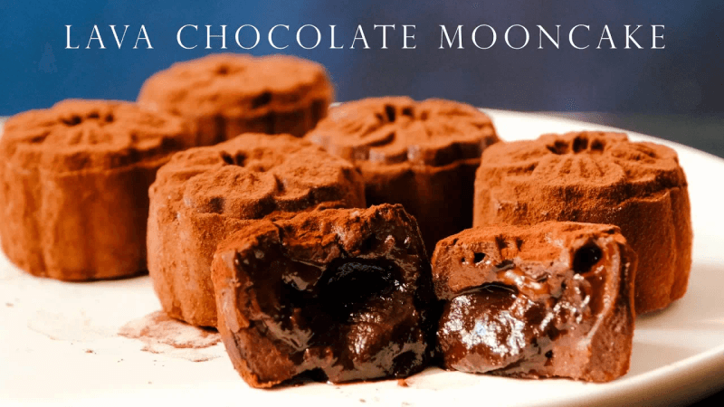 진한 초콜릿 라바 스노우 스킨 월병 Thumbnail