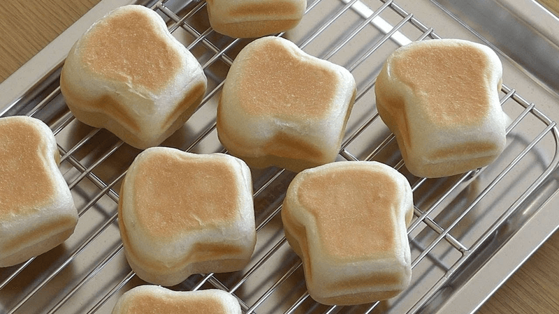 초초초초초 미니식빵‼️단 한번의 발효로 끝내는 초간단 쉬운 레시피, 베이킹 ASMR) Thumbnail