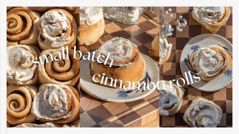 소량 브라운 버터 시나몬 롤 Thumbnail