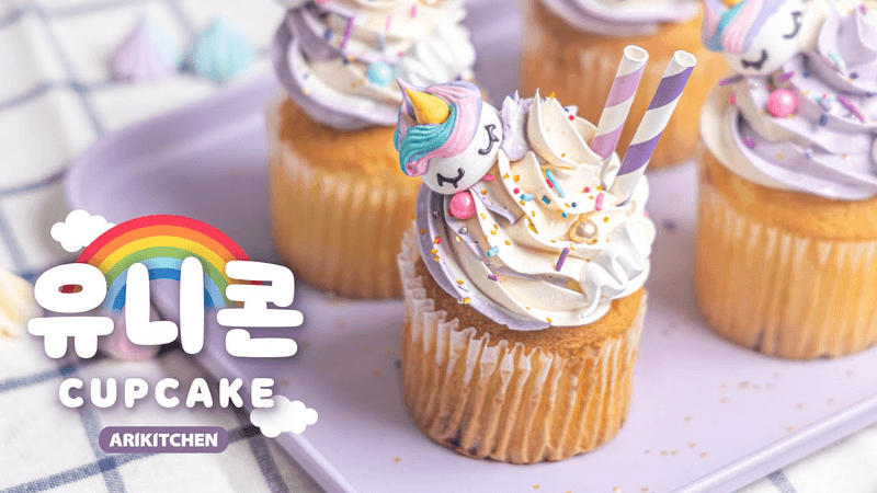 유니콘 컵케이크 Thumbnail