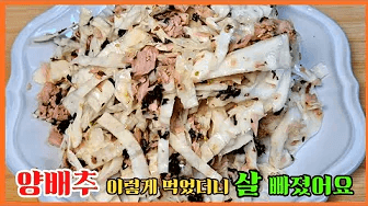 참치 양배추 샐러드 Thumbnail