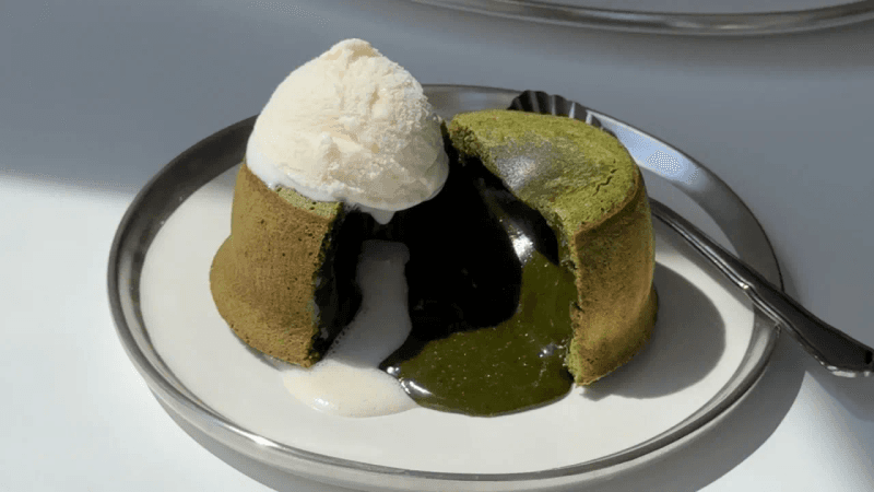 말차 퐁당 오 쇼콜라 (라바 케이크) Thumbnail