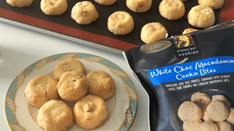 화이트 초코 마카다미아 한입쿠키 Thumbnail