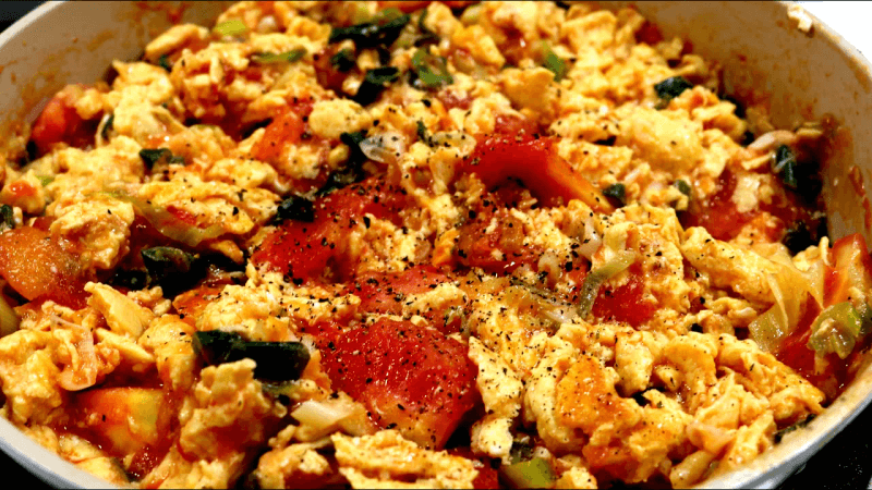 부드러운 토마토 달걀 볶음 Thumbnail