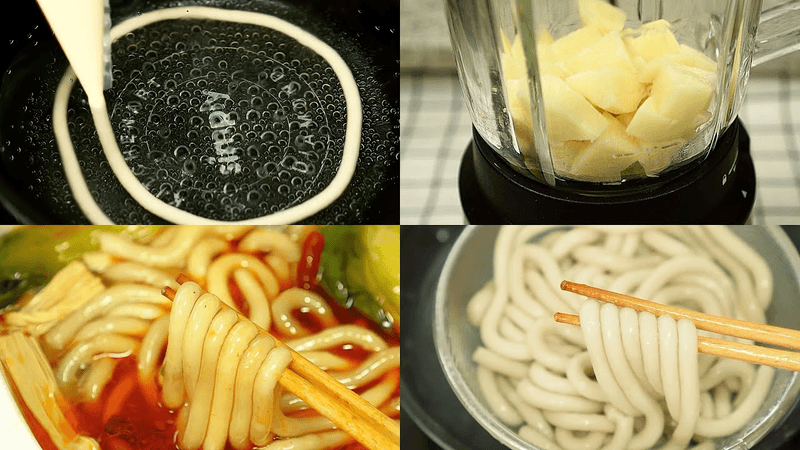 짜먹는 초간단 감자면 만들기 : 쫄깃 : 마라탕 Thumbnail