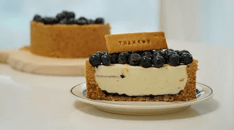 노오븐 블루베리 치즈케이크 만들기 (스타벅스st) 오븐없이 쿠키로 만드는 #쉬운레시피#홈베이킹 Thumbnail