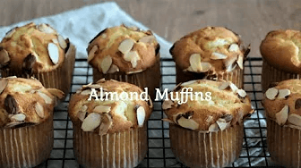 고소하고 녹는 '아몬드머핀' - 매우 부드러운 아몬드 머핀 레시피 Thumbnail