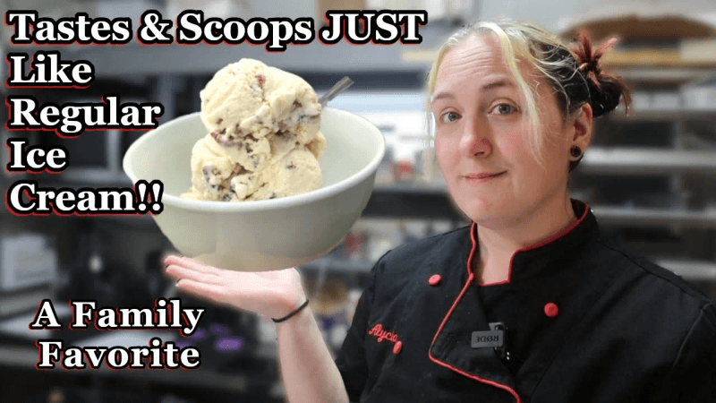 Creamy Keto Butter Pecan Ice Cream Thumbnail