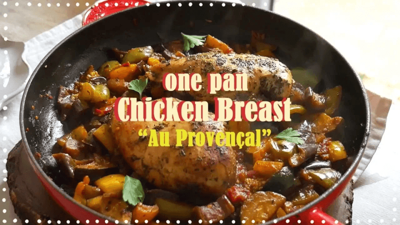 원팬 프로방스 닭가슴살 스테이크 Thumbnail
