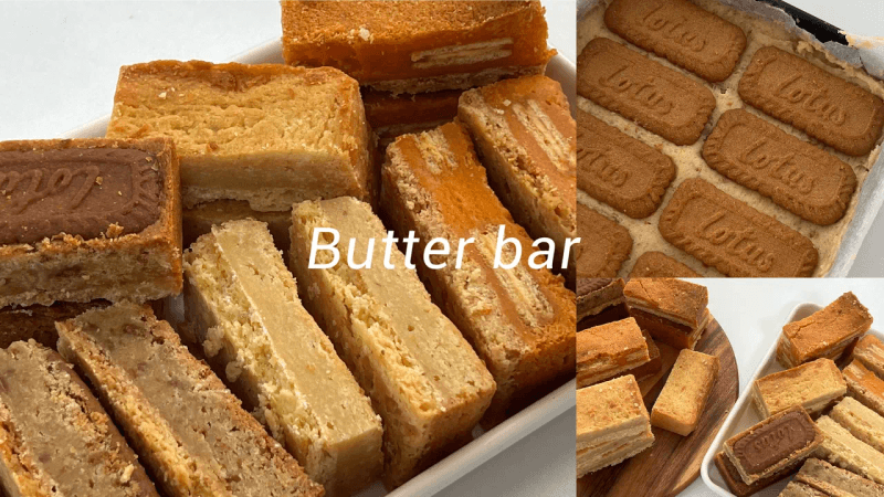 단짠쫀득 세 가지 맛 버터바 만들기 Thumbnail