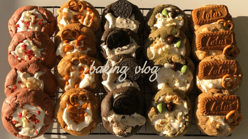 버터를 녹여서 만드는 5가지 맛 스모어쿠키 Thumbnail