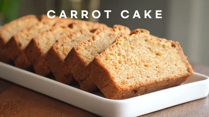 정말 맛있고 쉬운 당근 파운드 케이크 만들기 Thumbnail