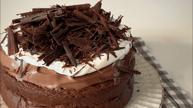 대박 맛있는 다크 초콜릿 케이크 Thumbnail