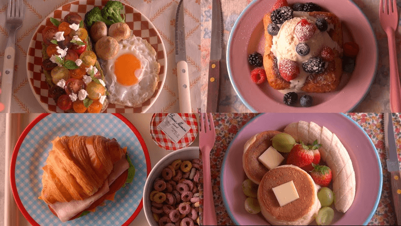 주말 브런치 모음🍽 카페 부럽지 않은 홈 브런치 만들기 { 프렌치 토스트, 크루아상 샌드위치, 수플레 팬케이크, 토마토 아보카도 샌드위치 } Thumbnail