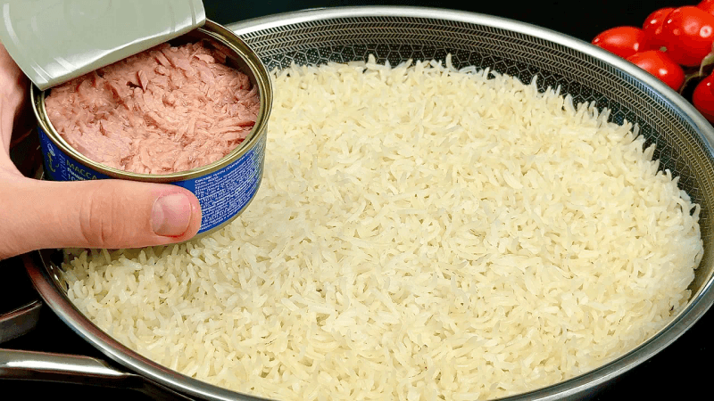 집에 참치 통조림과 쌀이 있나요? 간단하고, 빠르고, 맛있는 레시피! Thumbnail