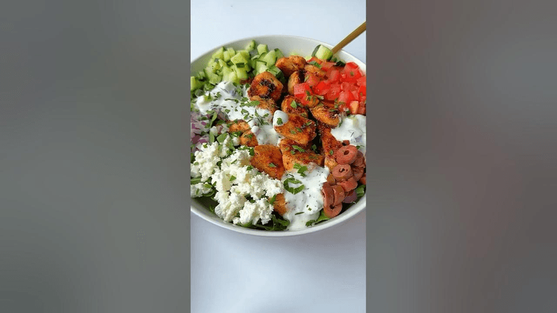 ‼️맛있는 🤤 그릭 볼 레시피 🍲 맛있고 쉽다! #shortscooking #greekfood #easyrecipes Thumbnail