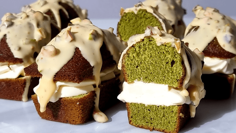 말차 휘낭시에 & 패션푸르츠 가나슈 Thumbnail