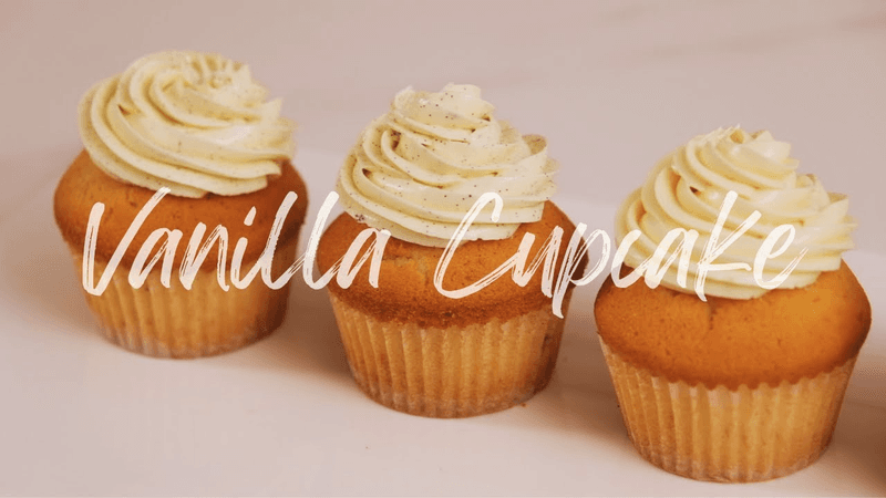 세상 가장 맛있는 바닐라 컵케이크! Thumbnail