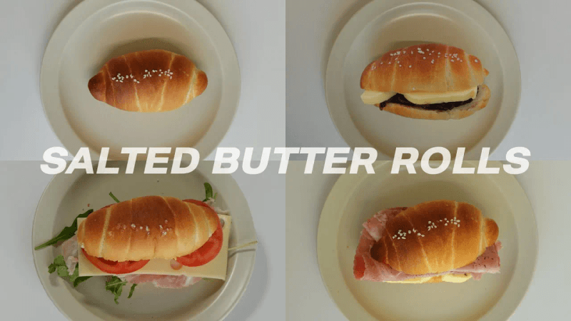 손반죽 소금빵 만들기 Thumbnail